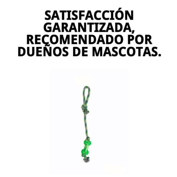 mordedor tpr 50 cm green moly | juguete xl resistente para perros grandes y muy activos