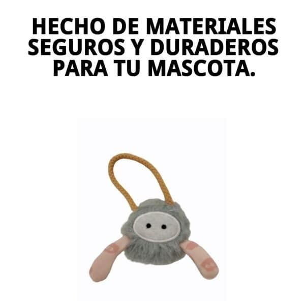 juguete space para perros 10 cm moly | mordedor suave, resistente y perfecto para cachorros