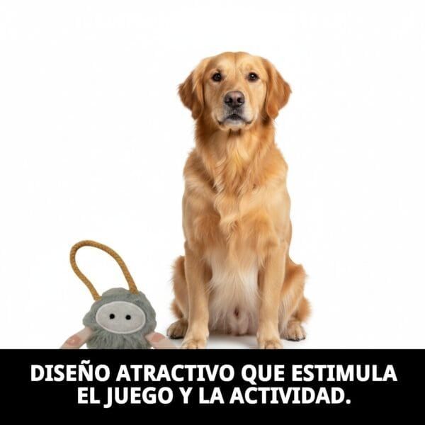 juguete space para perros 10 cm moly | mordedor suave, resistente y perfecto para cachorros