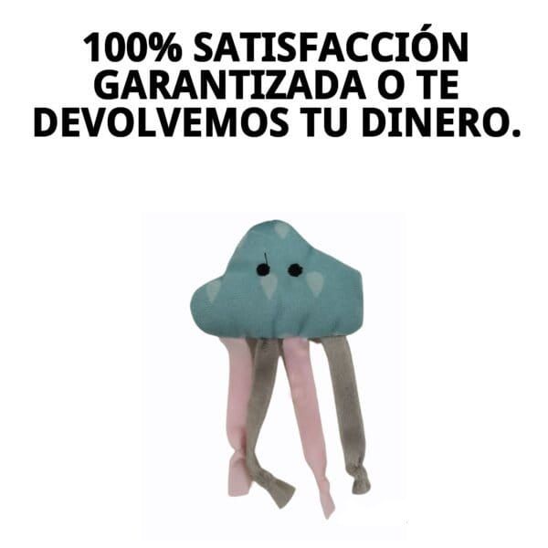 juguete nube para perros raza pequeña 10 cm moly | mordedor suave y resistente para perros pequeños