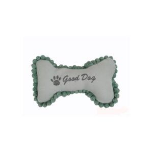 hueso de peluche para perros 20 cm moly | juguete suave, resistente y con sonido