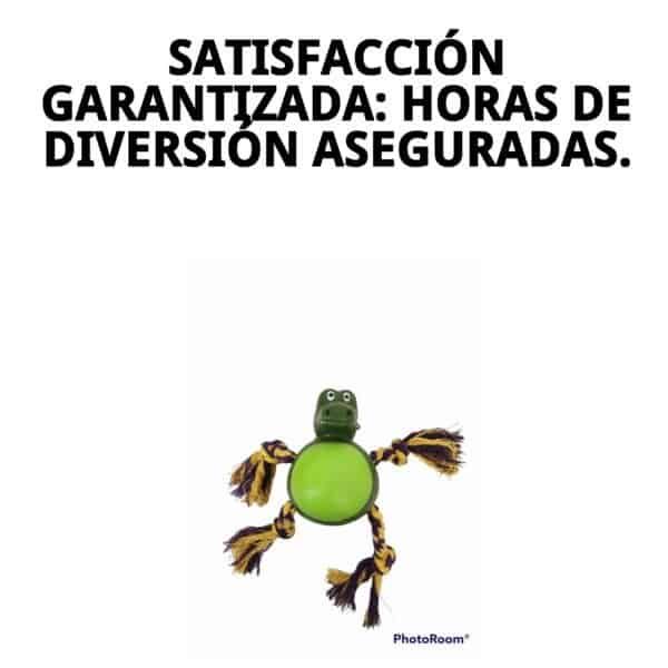 mordedor cocodrilo para perros 21 cm moly | juguete resistente y estimulante