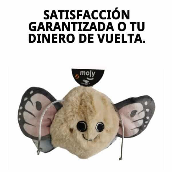 juguete para perros butterfly 10 cm moly | mordedor pequeño y resistente para juego activo