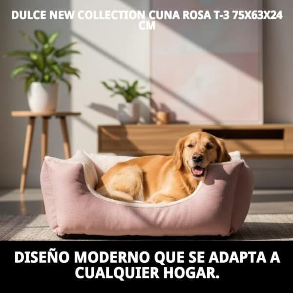 dulce new collection cuna rosa t 3 75x63x24 cm