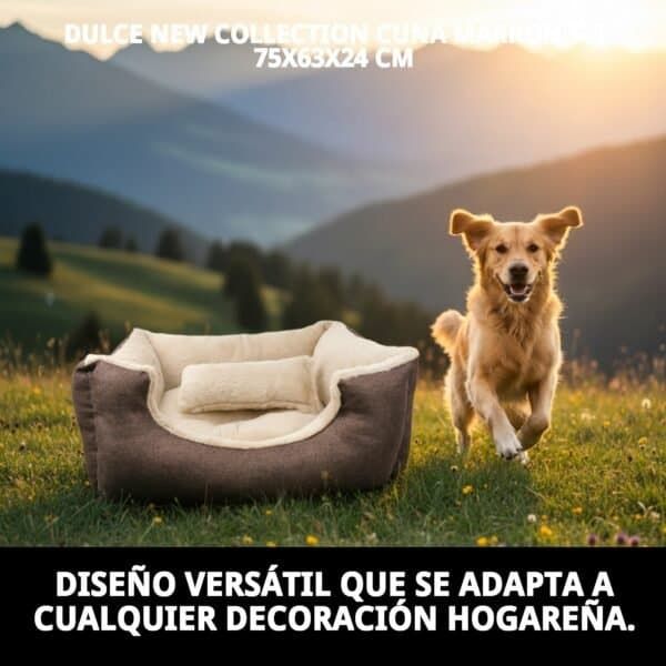 dulce new collection cuna marron t 3 75x63x24 cm