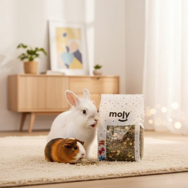 mixtura conejos y cobayas moly 800 gr