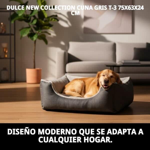 dulce new collection cuna gris t 3 75x63x24 cm