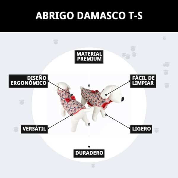 abrigo damasco t s