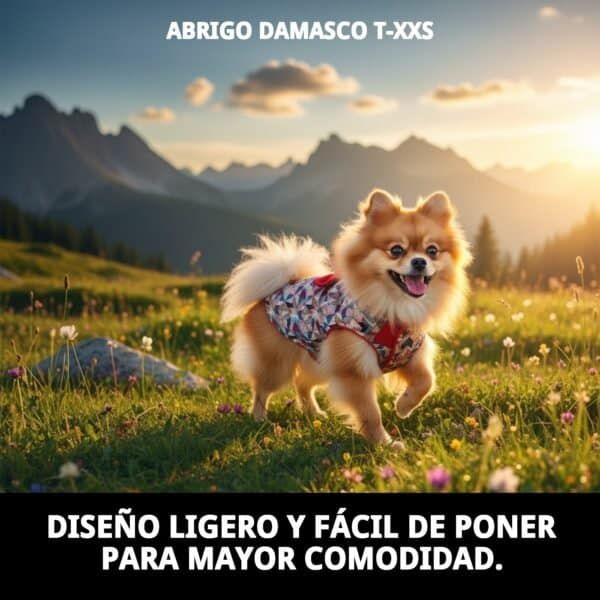 abrigo damasco t xxs