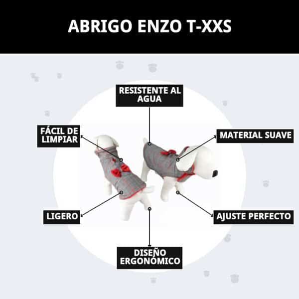 abrigo enzo t xxs