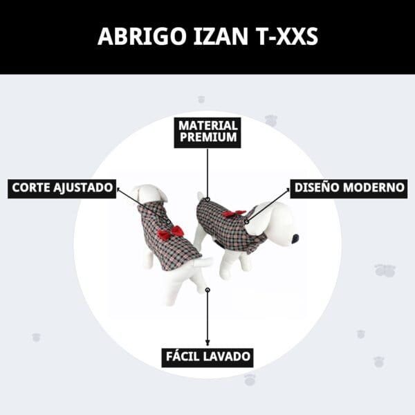 abrigo izan t xxs