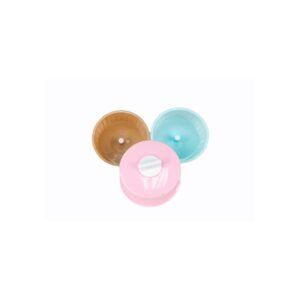 ruleta hamster 14.5cm plastico cerrada