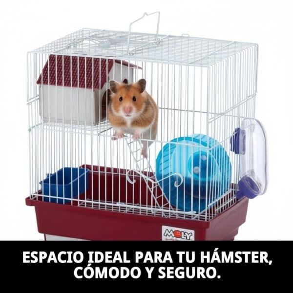 jaula hamster n.2 30 x 23 x 31 cm.