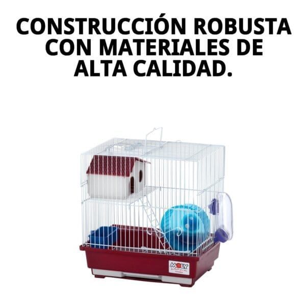 jaula hamster n.2 30 x 23 x 31 cm.