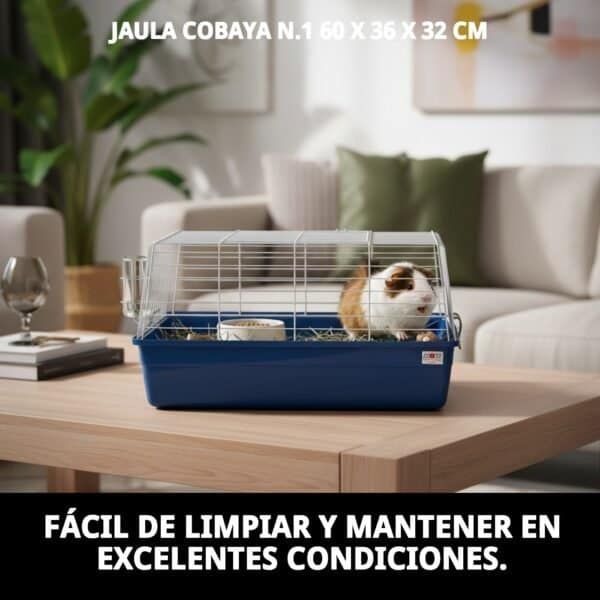 jaula cobaya n.1 60 x 36 x 32 cm