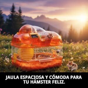jaula hamster futura n.2 33,5x25x28,8 cm