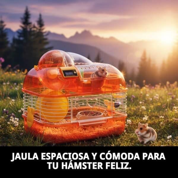 jaula hamster futura n.2 33,5x25x28,8 cm