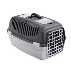 transportín gulliver n.º 2 55×36×35 cm | transportín de plástico resistente para perros y gatos