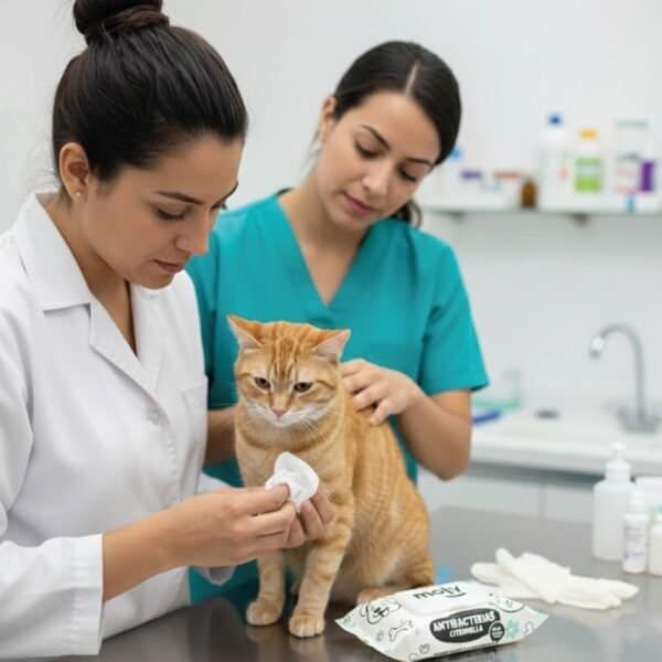 toallitas higiénicas con bactericida y repelente antiparasitario | limpieza y protección diaria – moly