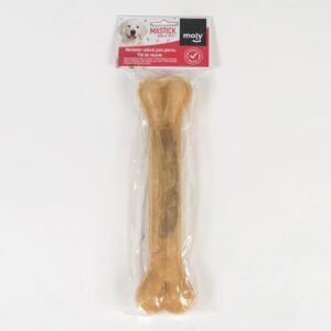 Hueso de masticación duradera y natural para perros medianos grandes, 32 cm, cuidado y entretenimiento para mascotas.