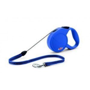 correa extensible flexi new classic m/l 5 m cordón | control y libertad para perros medianos y grandes