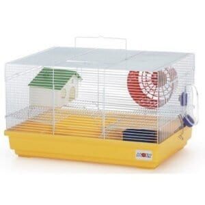 jaula hamster 1 piso 47 x 30 x 27 cm.