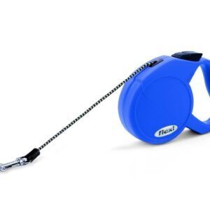 Correa extensible para mascotas, control seguro y libertad de movimiento, ideal para paseos confortables.