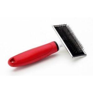 Cepillo profesional para eliminar nudos, enredos y pelo suelto en mascotas. Ideal para perros y gatos con pelo mediano.