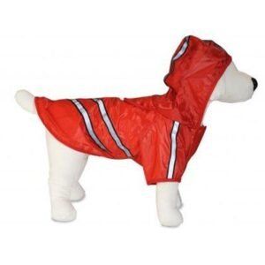 impermeable reflectante c/capucha 45cm