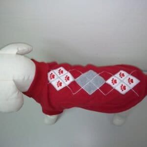 jersey diseÑo rombos 35cm
