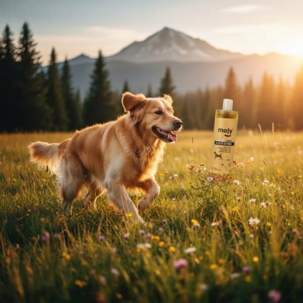 champú aceite de visón 500 ml moly | nutrición profunda y brillo intenso para pelos largos y delicados