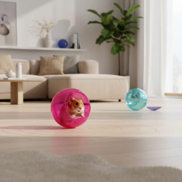 bola ejercicio para hamster 13 cm