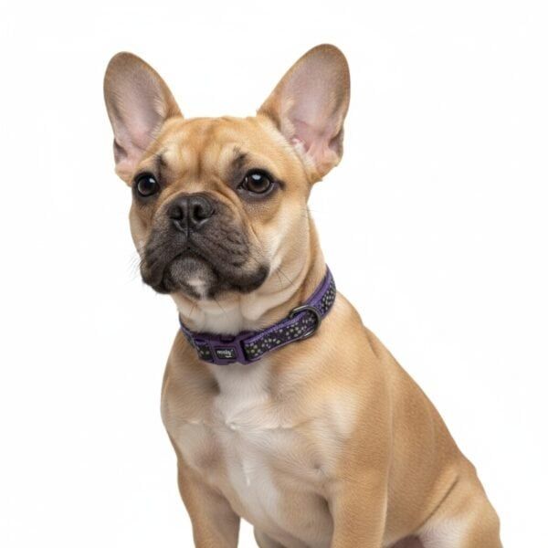 collar nylon neopreno reflectivo mod. burbujas xs