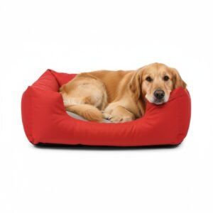 cuna rect. waterproof rojo t 1 50*42*21