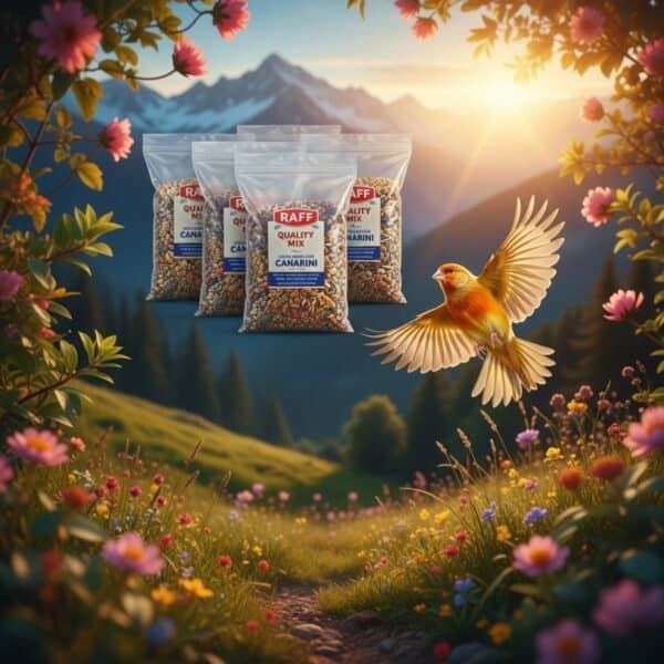 raff quality mix canarini 900g 4 unidades