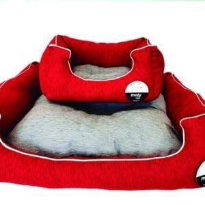 cuna rect. chenilla roja t.1 50*42*21