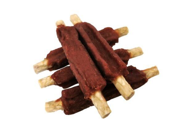 snack costilla de pollo natural 1 kg | granel moly | premio sabroso con soja para perros de todas las razas