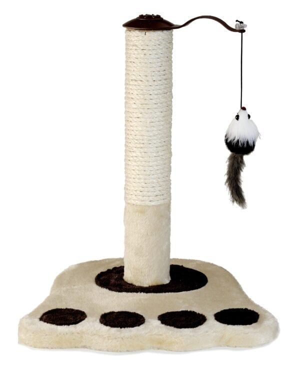 rascador poste standar c/juguete 40 cm