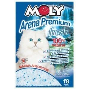 arena gatos gel silice moly premium 4.28 l 1.8 kg