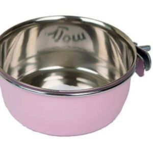 Comedero ajustable para perros y gatos, 9,5 cm, multiusos, fácil de limpiar.