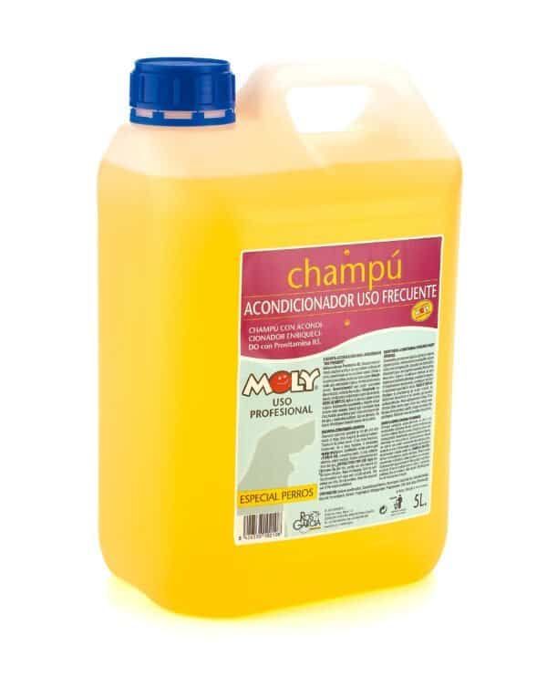 Champú para perros uso diario, limpieza suave y efectiva en mascotas.