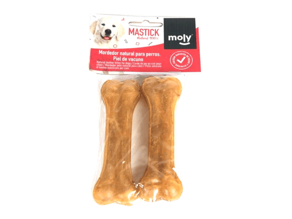 Hueso natural para perros pequeños y medianos, duradero y saludable.