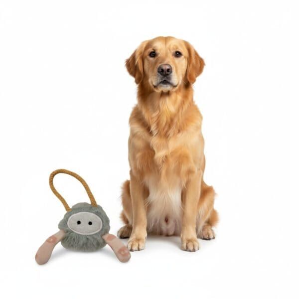 juguete space para perros 10 cm moly | mordedor suave, resistente y perfecto para cachorros