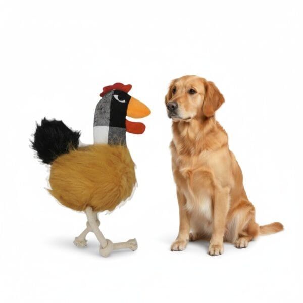 peluche para perros corral 34 cm moly | juguete con tres texturas y sonido interactivo