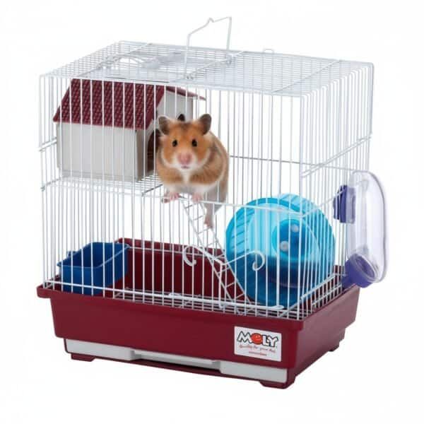 jaula hamster n.2 30 x 23 x 31 cm.