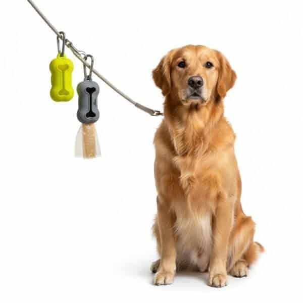 dispensador de bolsitas de silicona moly | ligero, moderno, flexible y cómodo para paseos