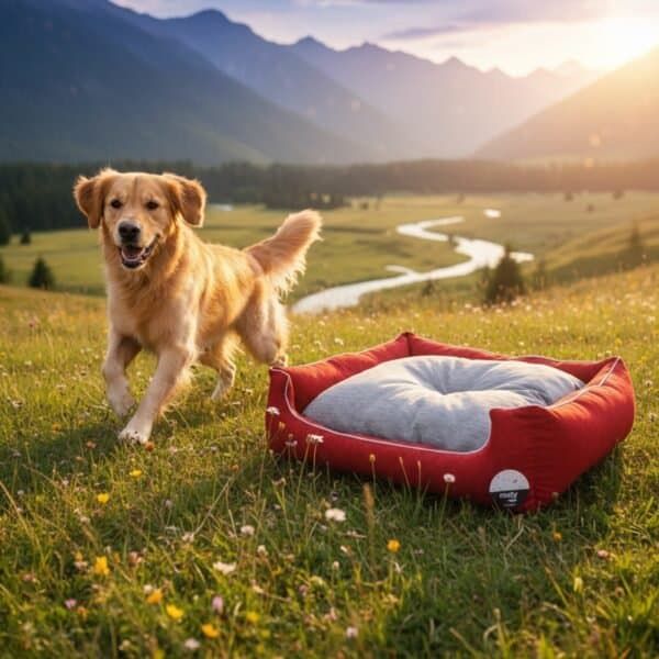 caseta para perro happy stefanplast grande 96x78x73 cm – resistente para exterior perros raza grande