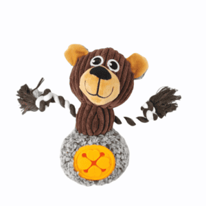 peluche para perros con premio 26 cm moly | juguete interactivo rellenable y súper divertido