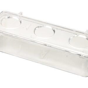 comedero profesional 3 huecos 18 cm.