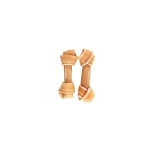 Hueso con nudo de 11 cm, snack natural para perros pequeños y medianos en TodoMASKOTAS.